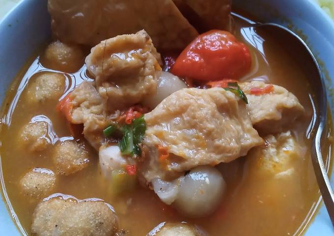 Bakso Aci Kuah Pedas