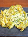 Chow mein con pollo