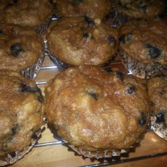 A picture of Blueberry Pumpkin Muffins.