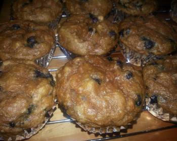 Unique Cuisine Blueberry Pumpkin Muffins Savory Delicious