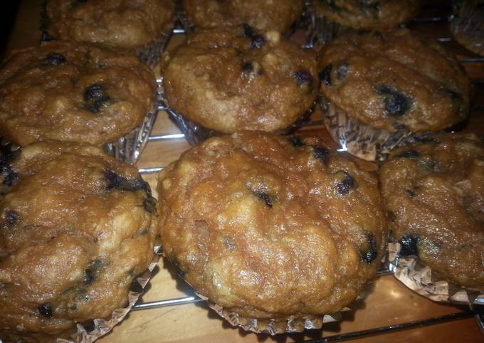 Steps to Prepare Favorite Blueberry Pumpkin Muffins