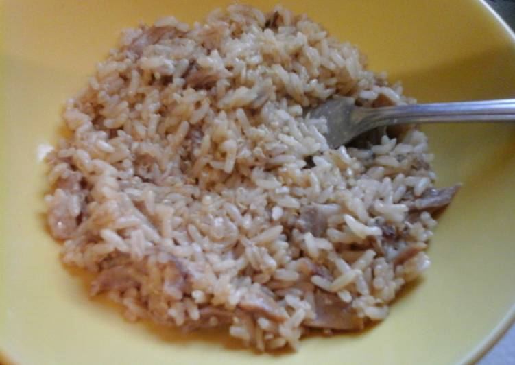 Steps to Prepare Super Quick Homemade Irmgards Pork & Rice