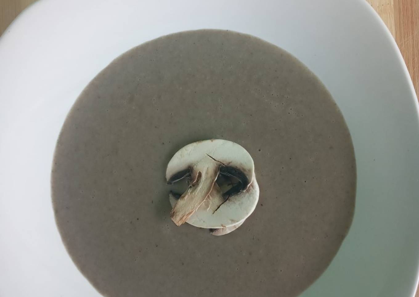 Crema de champiñones Xochitl