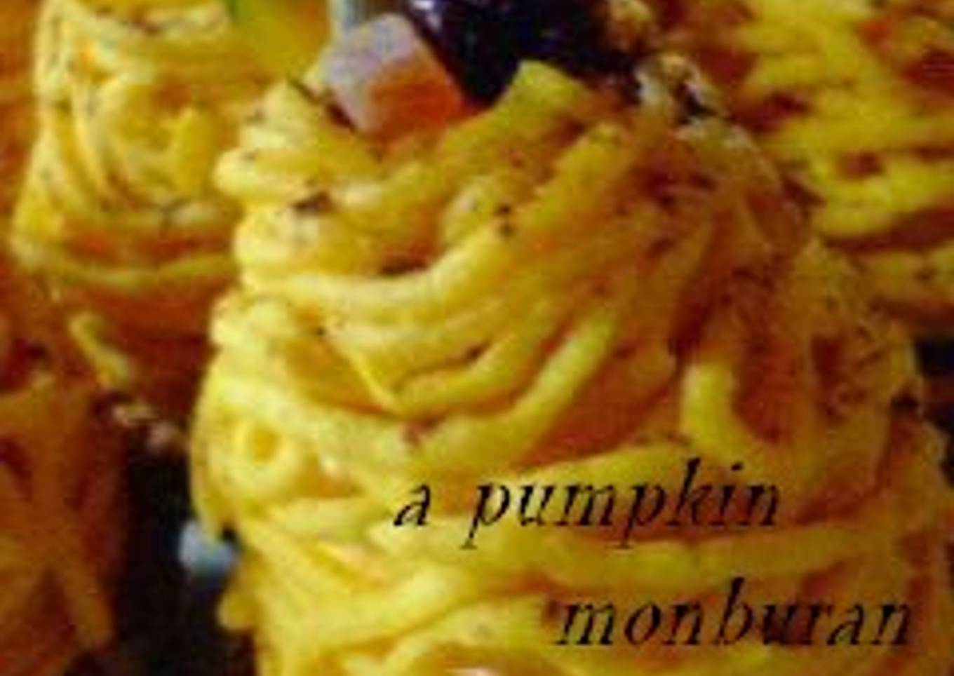 Mont Blanc a la Pumpkin