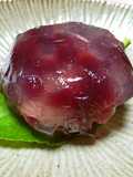 Hydrangea (Japanese Confectionery) Made with Simmered Beans
