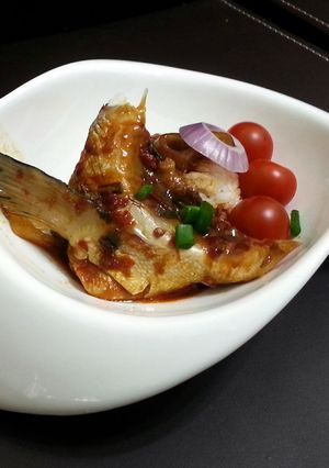 A picture of Salmon In Guilin Sauce.