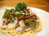 chilled pork pasta