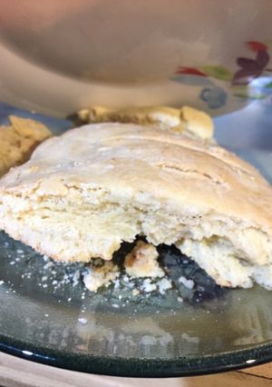 Una foto de Pan casero sin levadura, solo 3 ingredientes