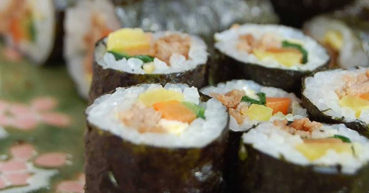 Kimbap (Korean-style Sushi Rolls) Recipe by cookpad.japan - Cookpad