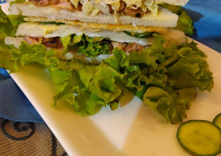 Chicken Tikka sandwich