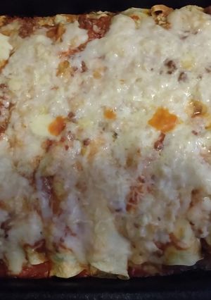Una foto de Canelones de acelga y ricota