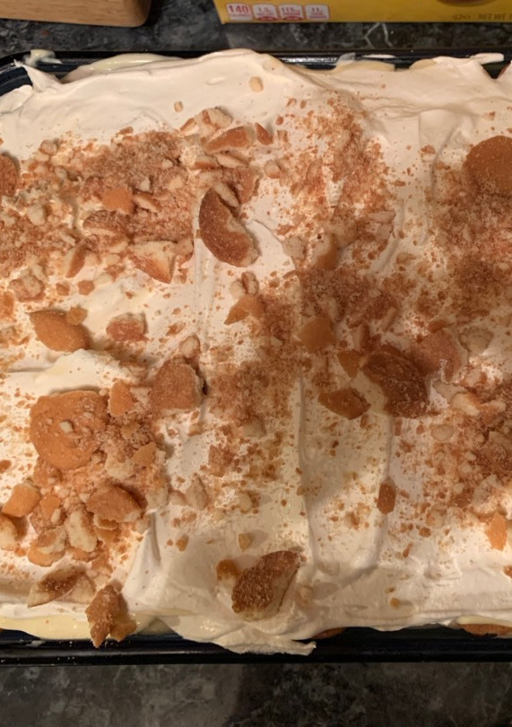 A picture of Banana Pudding.