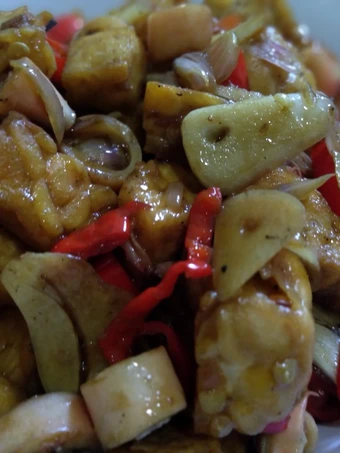 Cara Mudah Menyiapkan Resep  Tumis tahu tempe cumi yang Menggugah Selera, Enak