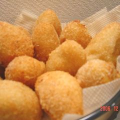 A picture of Coxinha (Brazilian Croquettes).