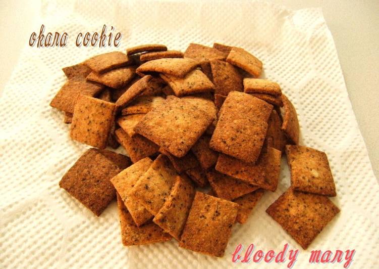 Steps to Make Perfect Crispy Okara Cookies