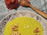 Indiai cukkini krémleves (vegán)