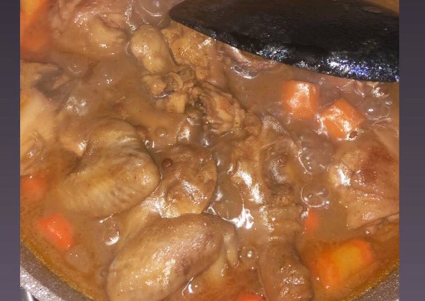 Healty Indian chicken curry