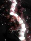 Severed Meaty Spinal Cord - Halloween cranberry marshmallows