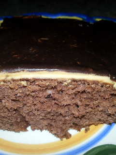 A picture of Triple Decker Lava Cake.