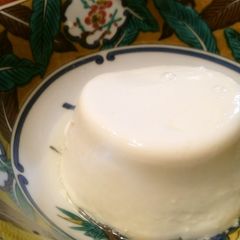 A picture of Microwave Homemade Tofu in a Mug!.