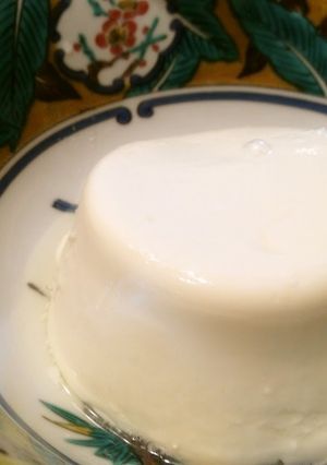 A picture of Microwave Homemade Tofu in a Mug!.