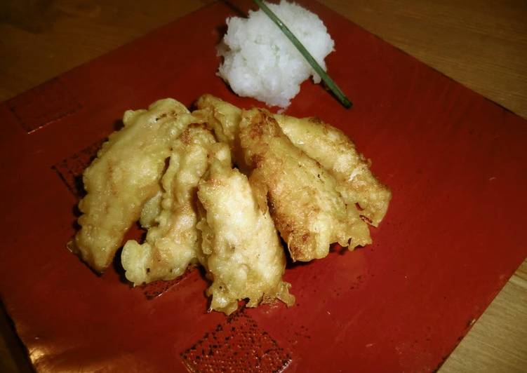 Recipe of Super Quick Homemade Chicken Tender Tempura