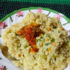 A picture of Fried rice.