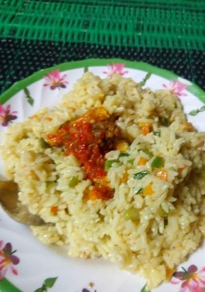 A picture of Fried rice.