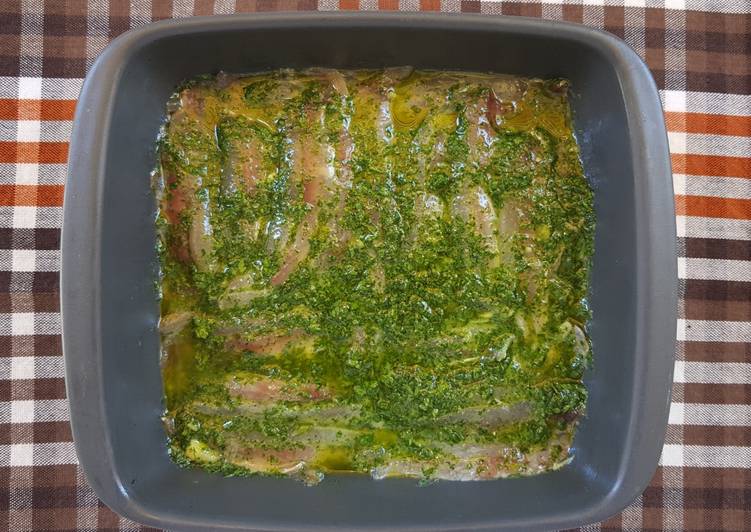 Easiest Way to Make Premiato Tortino di alici in salsa verde