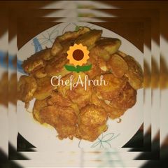 Dankalin Hausa me kwai A picture of Dankalin Hausa me kwai.