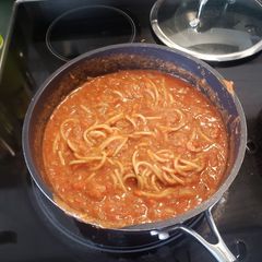 A picture of Spaghetti e carne alla bolognese.