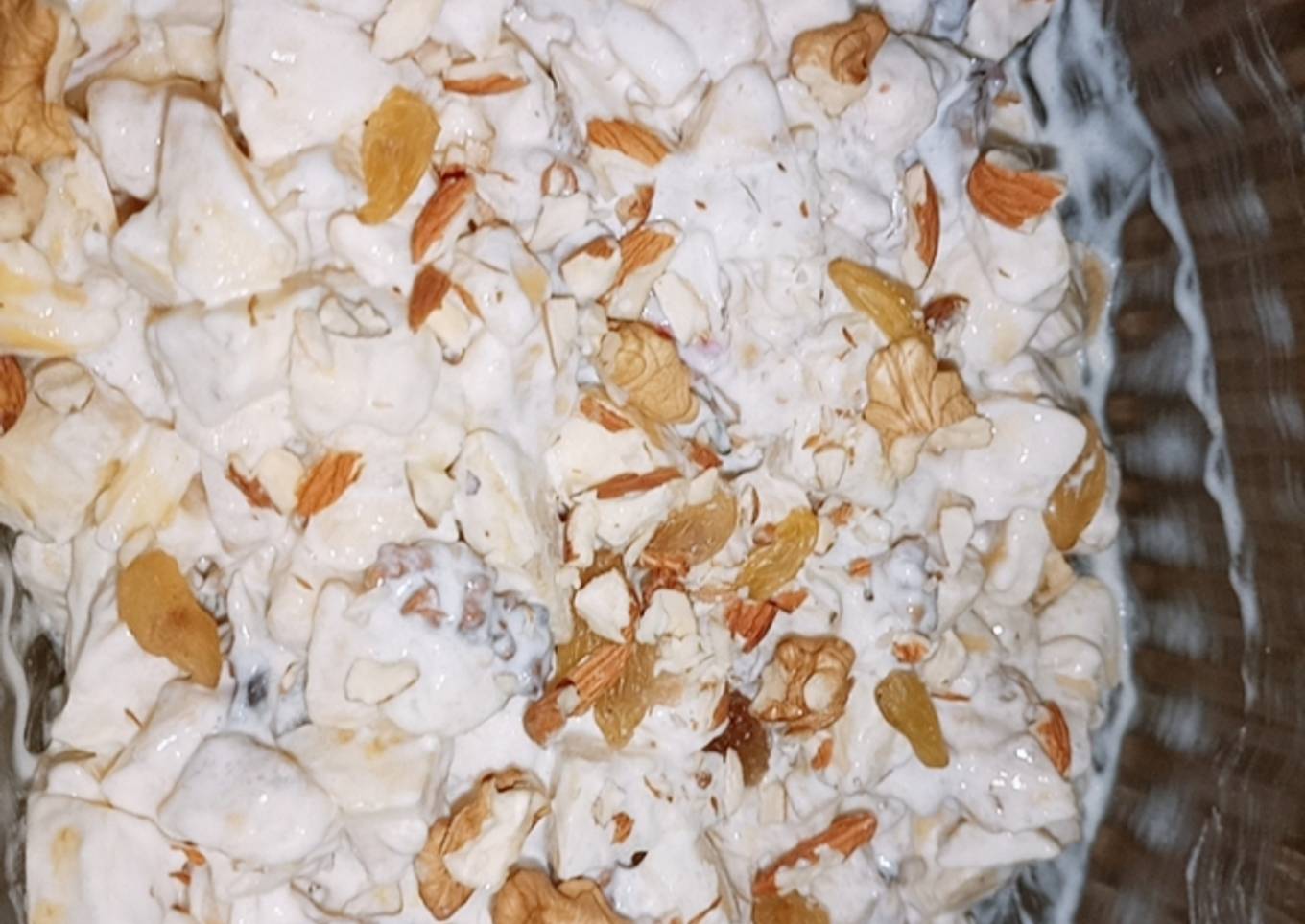 Creamy fruit chat