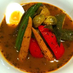 A picture of Curry Soup.
