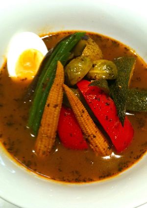 A picture of Curry Soup.