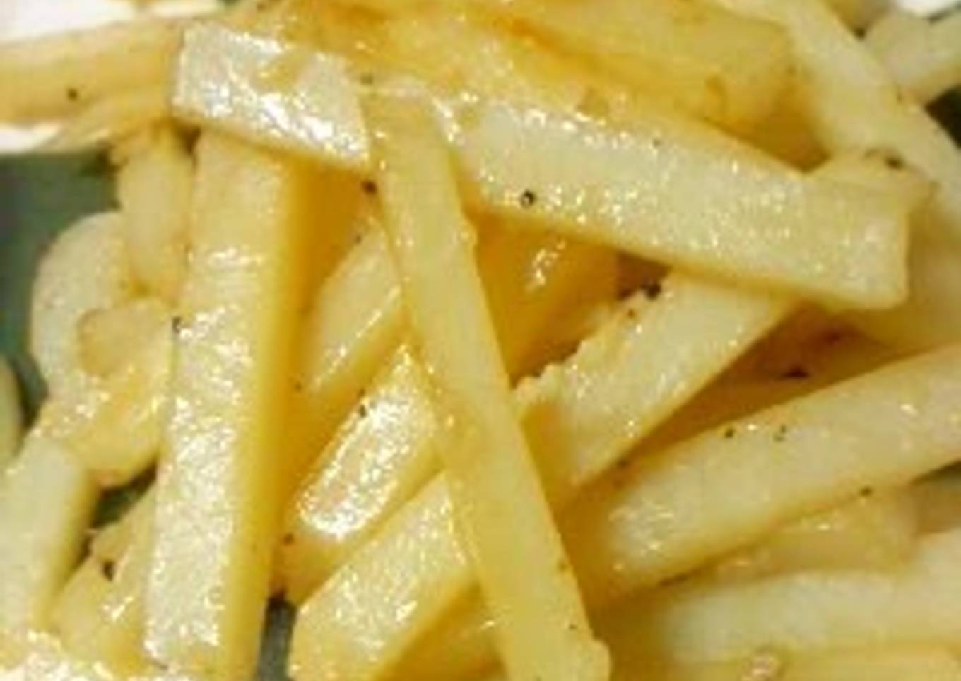 Potato Kimpira Using Shio-Koji