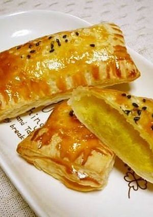 A picture of Sweet Potato Pie with Steamed Sweet Potatoes Made in a Silicone Steamer.