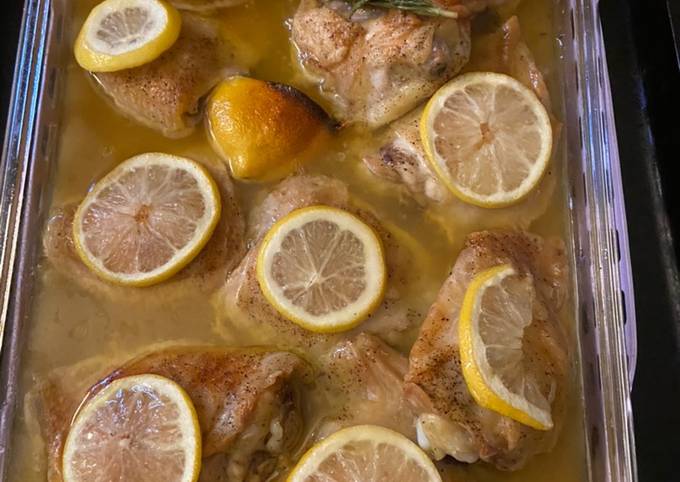 Easiest Way to Prepare Perfect Lemon and Rosemary Chicken