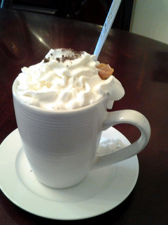 A picture of Caramel Mocha Hot Chocolate.