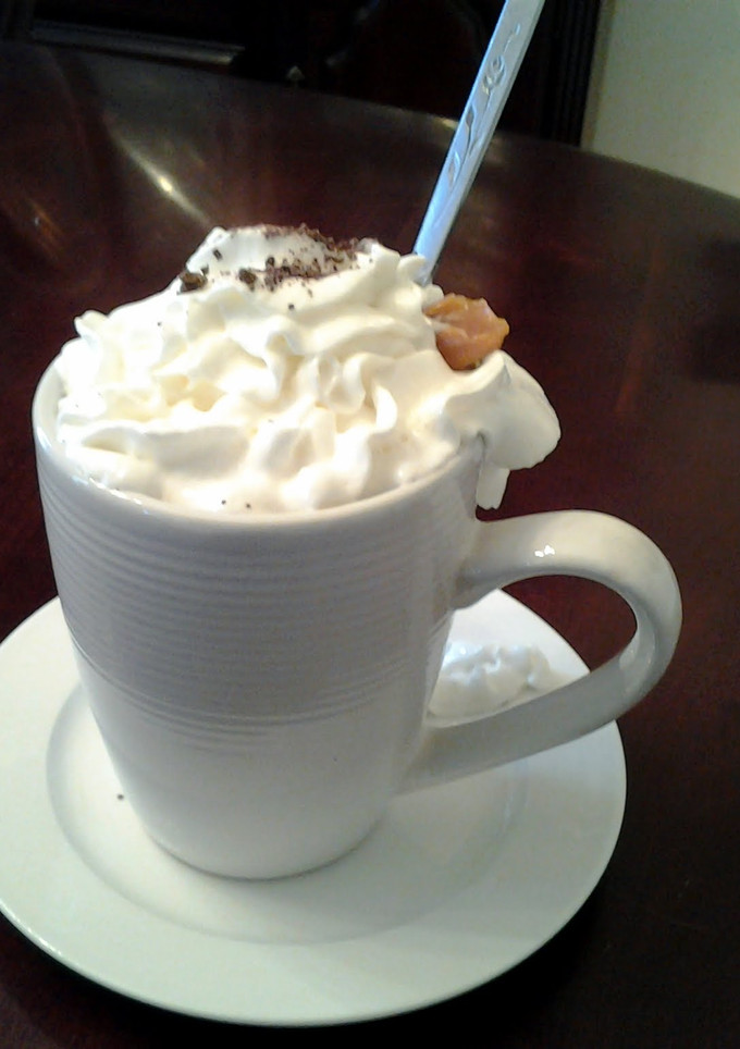 A picture of Caramel Mocha Hot Chocolate.
