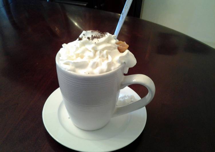 Recipe of Favorite Caramel Mocha Hot Chocolate