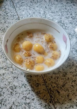 Hình của món Chè khoai lang.
