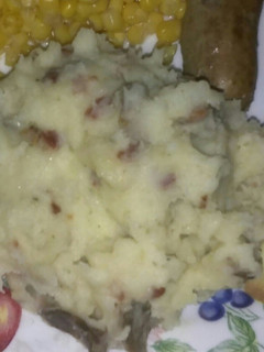 A picture of Bacon cheddar ranch mashed potatoes.