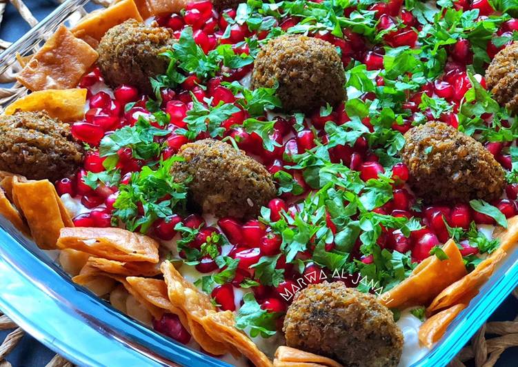 فتة الفلافل Falafel Fattah