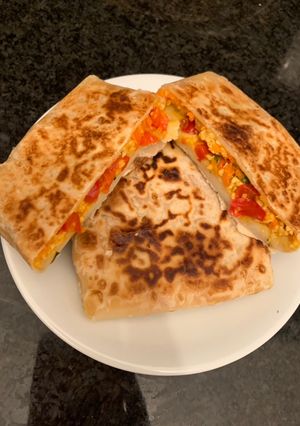 A picture of Mini Mughlai Paratha.