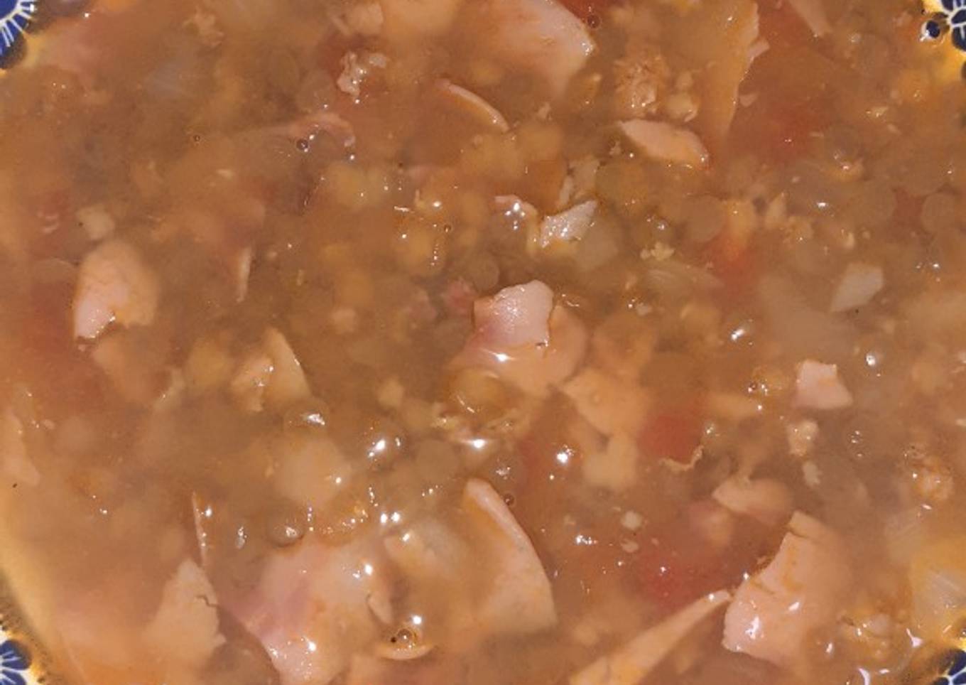 Lentejas puercas. 🐷🥣