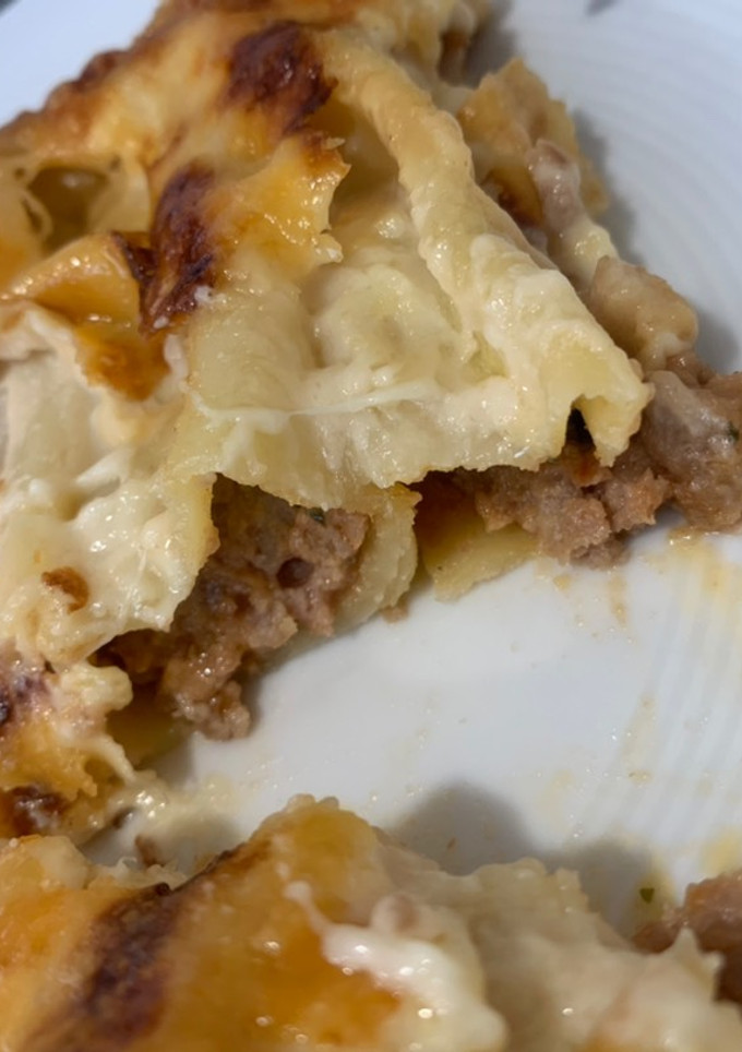 Una foto de Canelones de carne