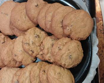 The New Way Prepare Recipe Chocolate Chips Cookies Practical Delicious