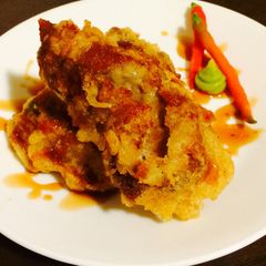A picture of 'Merican Sweet and Sour Pork.