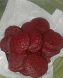 Galletas red velvet