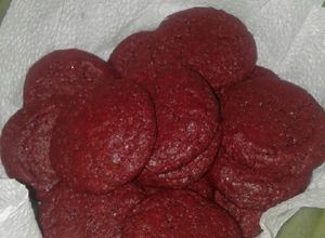 Una foto de Galletas red velvet